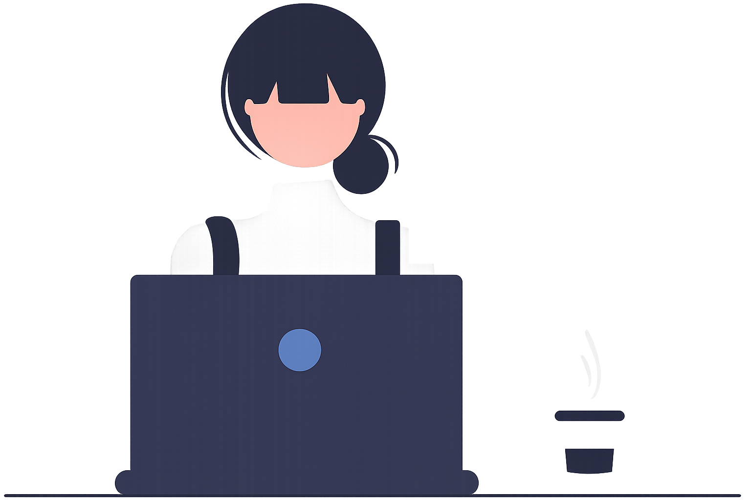 Student learning English